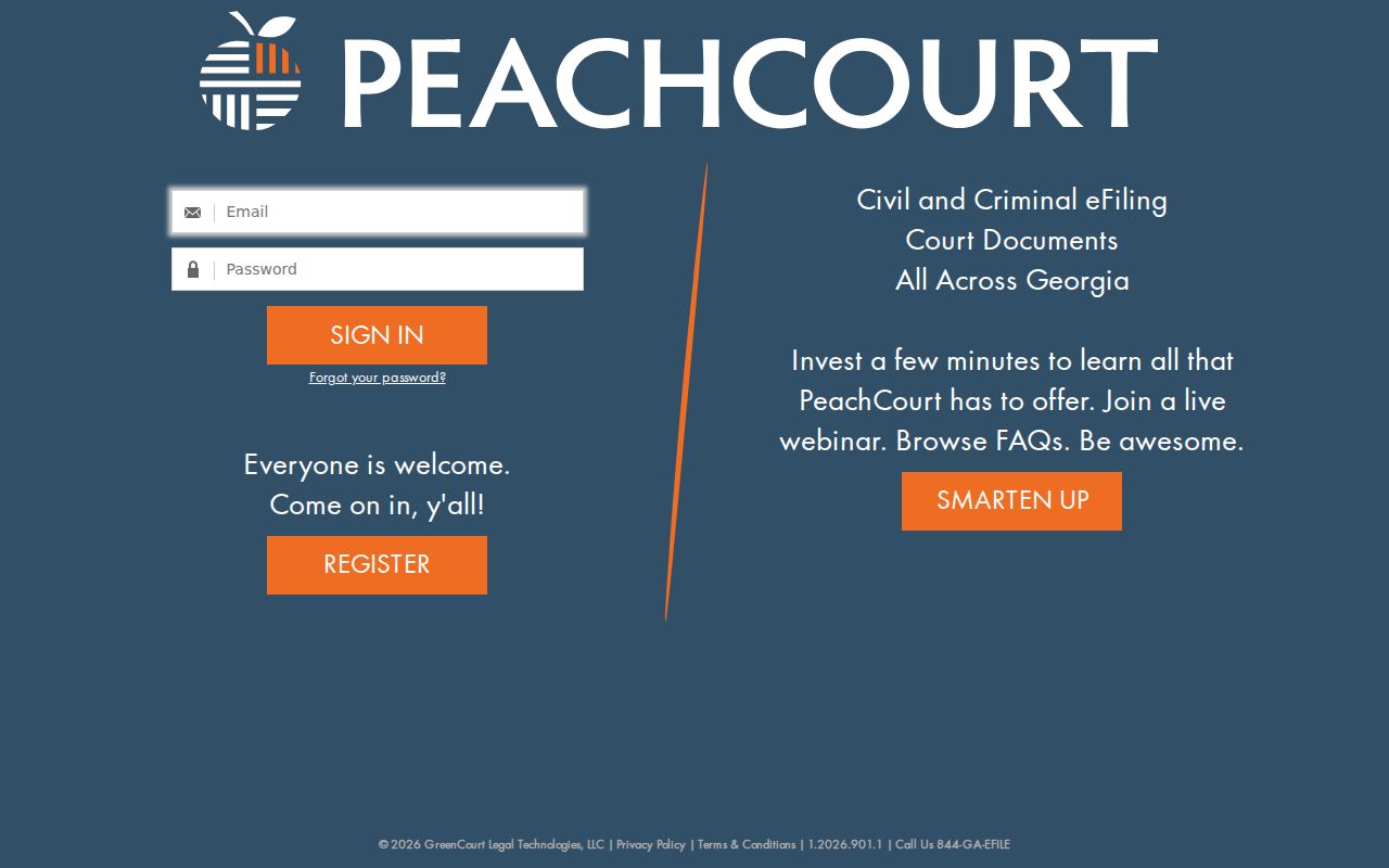 Treutlen County active warrant court document account page