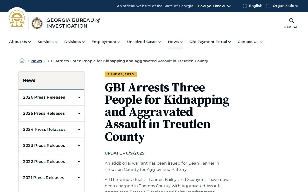 Anonymized agency cooperation for Treutlen County city court warrants