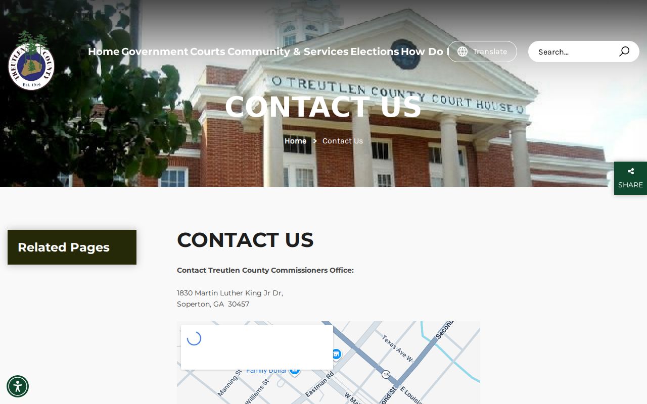 Treutlen County general request form for most wanted records context